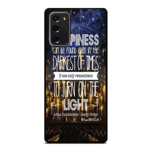 Albus Dumbledore Harry Potter Quote Samsung Galaxy Note 20 / Note 20 Ultra Case Cover