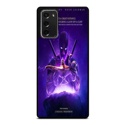 Aladdinpool Funny Mashup Aladdin And Deadpool Samsung Galaxy Note 20 / Note 20 Ultra Case Cover