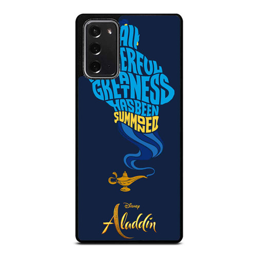 Aladdin Disney All Powerful Greatness Samsung Galaxy Note 20 / Note 20 Ultra Case Cover