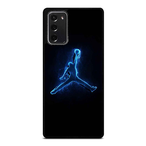 Air Jordan Logo Neon Samsung Galaxy Note 20 / Note 20 Ultra Case Cover