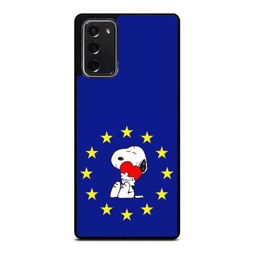 Aims Snoopy Blue Samsung Galaxy Note 20 / Note 20 Ultra Case Cover