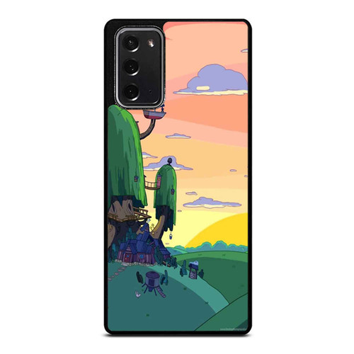 Adventure Time Tree House In Foreground 1 Samsung Galaxy Note 20 / Note 20 Ultra Case Cover