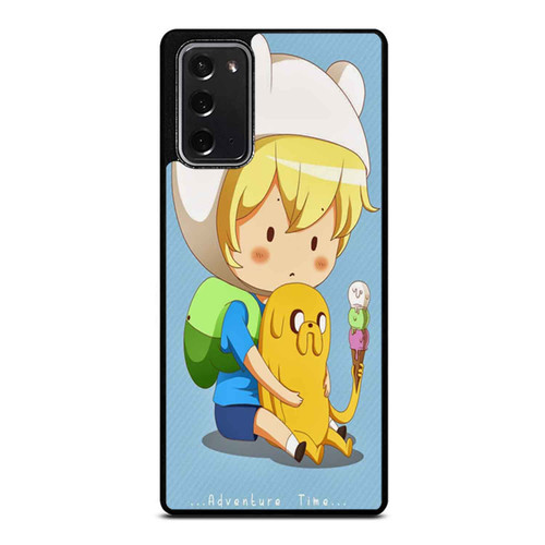 Adventure Time Jake And Finn Ice Cream Samsung Galaxy Note 20 / Note 20 Ultra Case Cover