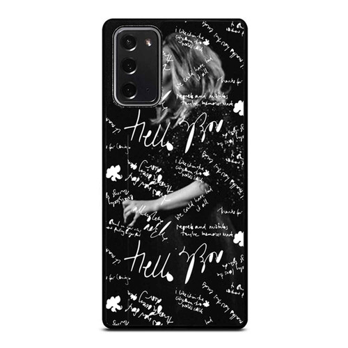 Adele Tour Confetti Black Samsung Galaxy Note 20 / Note 20 Ultra Case Cover