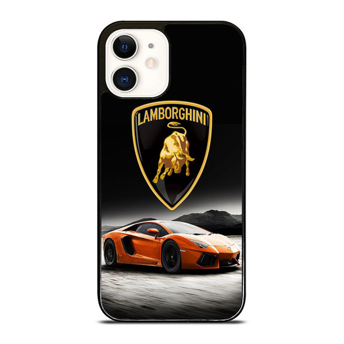Lamborghini Car Luxury Logo 2 iPhone 12 Mini / 12 / 12 Pro / 12 Pro Max Case Cover
