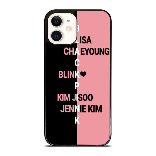 Lalisa Cha Eyoung Blink Kim Jisoo Jennie Kim iPhone 12 Mini / 12 / 12 Pro / 12 Pro Max Case Cover