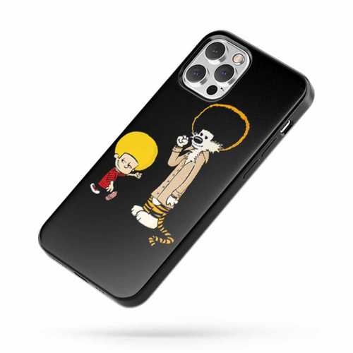Afro Calvin And Hobbes iPhone Case Cover
