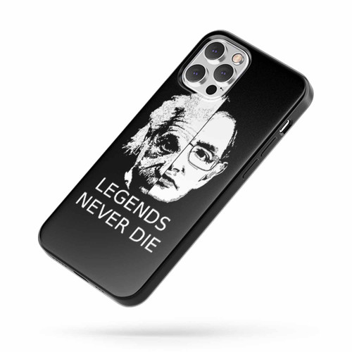 Albert Einstein Stephen Hawking Legends Never Die iPhone Case Cover