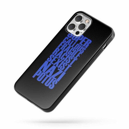 Anti Trump Donald Trump Impeach Trump Never Trump Resist Trump Anti Racist Stop Trump iPhone Case Cover