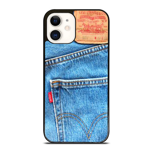 Jeans Style Levi Blue iPhone 12 Mini / 12 / 12 Pro / 12 Pro Max Case Cover