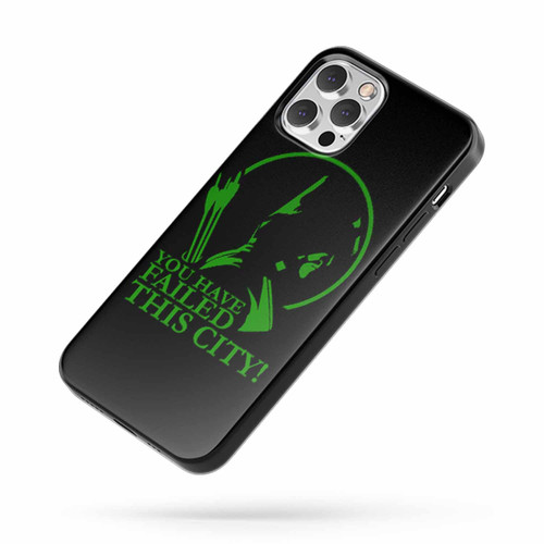 Arrow You Have Failed This City Tv Series Quote iPhone Case Cover
