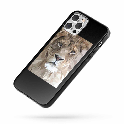 Art Lion Diamond Mosaic iPhone Case Cover