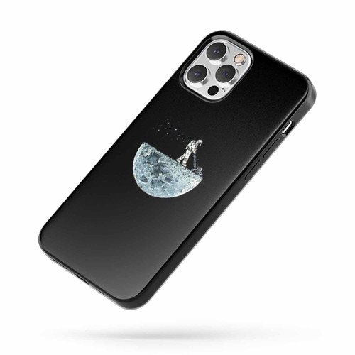 Astronaut Moon Lawnmower iPhone Case Cover