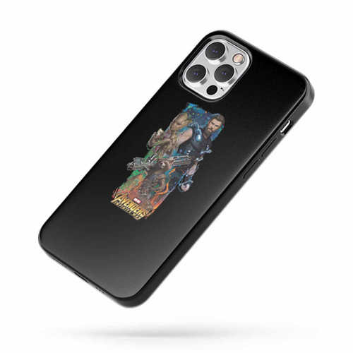 Avengers Infinity War Thor Rocket And Groot iPhone Case Cover