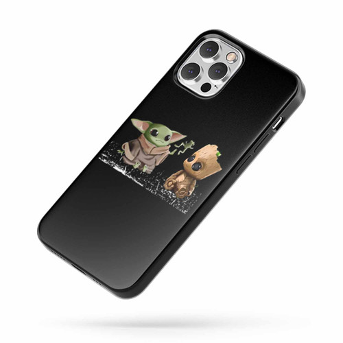 Baby Yoda Frog And Groot Star Wars iPhone Case Cover
