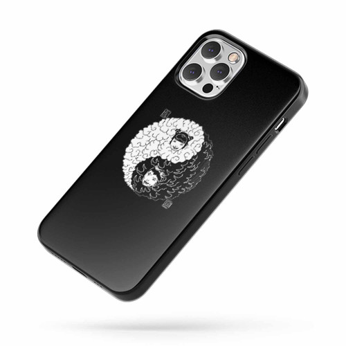 Balance Kuro Shiro Japanese Yin Yang iPhone Case Cover Balance Kuro Shiro Japanese Yin Yang iPhone Case Cover