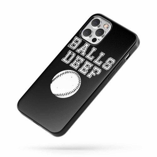 Balls Deep Funny Baseball Team iPhone Case Cover