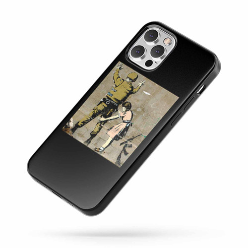 Banksy Bethlehem Wall Stop Search iPhone Case Cover