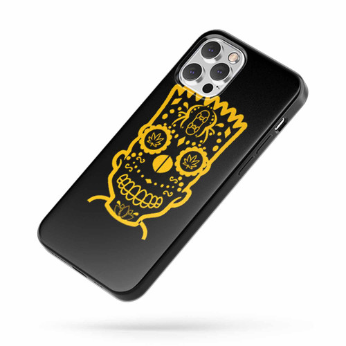 Bart Simpson Day Of The Dead iPhone Case Cover