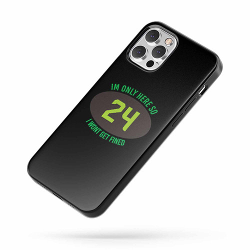 Beast Mode Marshawn Lynch Seattle Seahawks I'M Only Here So I Won'T Get Fined Funny Quote iPhone Case Cover