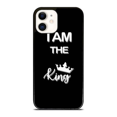I'M The King White iPhone 12 Mini / 12 / 12 Pro / 12 Pro Max Case Cover