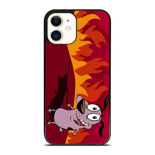 Hot Courage The Cowardly Dog iPhone 12 Mini / 12 / 12 Pro / 12 Pro Max Case Cover