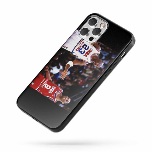Bulls Michael Jordan And Lakers Kobe Bryant iPhone Case Cover
