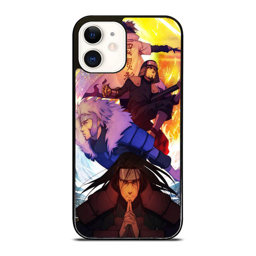 Hokage Konoha Naruto Anime Art iPhone 12 Mini / 12 / 12 Pro / 12 Pro Max Case Cover