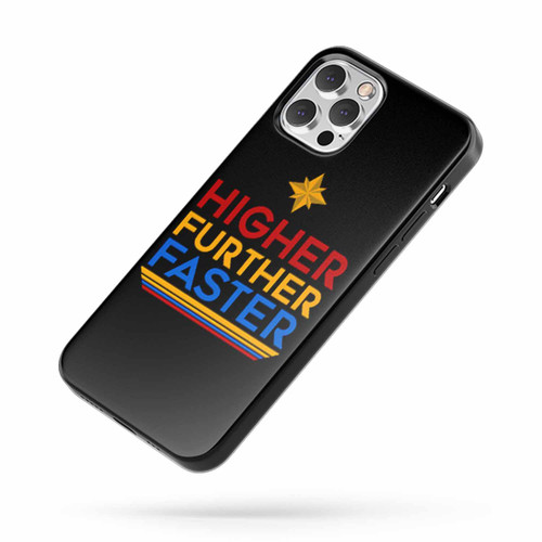 Captain Marvel Avengers Higher Further Faster 1 iPhone Case Cover