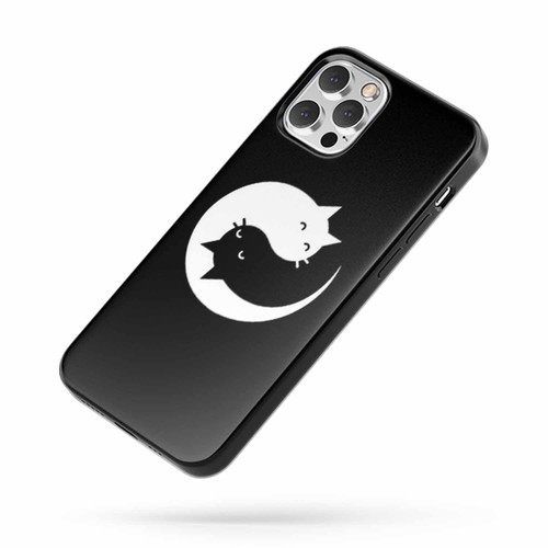 Cat Meow Yin Yang Logo iPhone Case Cover