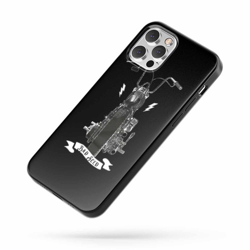 Chopper Black Motorcycle iPhone Case Cover