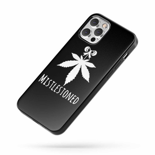 Christmas Stoner Mistlestoned Funny iPhone Case Cover