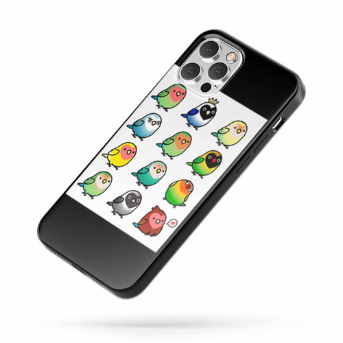 Chubby Lovebirds iPhone Case Cover