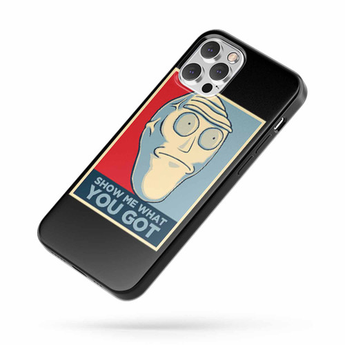Cromulon Show Me What You Got Rick And Morty Giant Head iPhone Case Cover