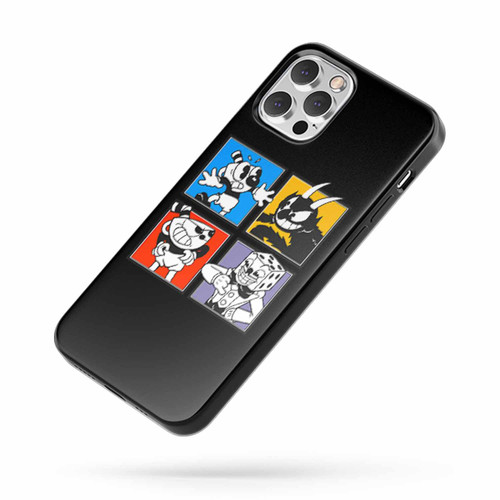 Cuphead Colors Mosaic iPhone Case Cover