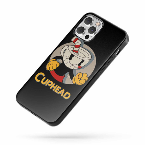 Cuphead Logo Portrait Circle iPhone Case Cover