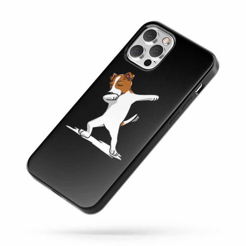 Cute Dabbing Jack Russell Terrier Funny Dog iPhone Case Cover