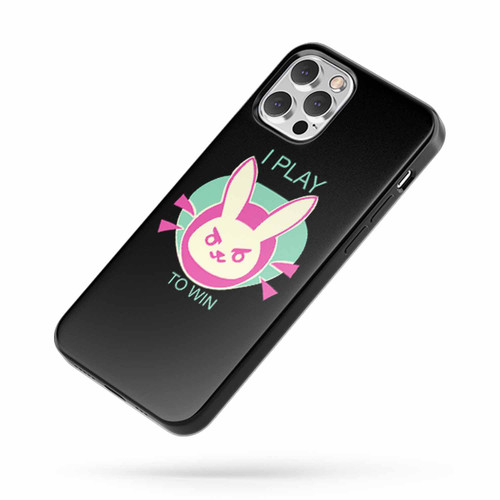 D Bunny I Play To Win iPhone Case Cover