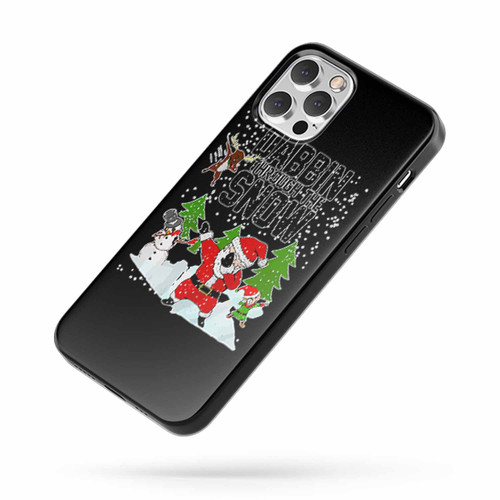 Dabbin Through The Snow Christmas iPhone Case Cover