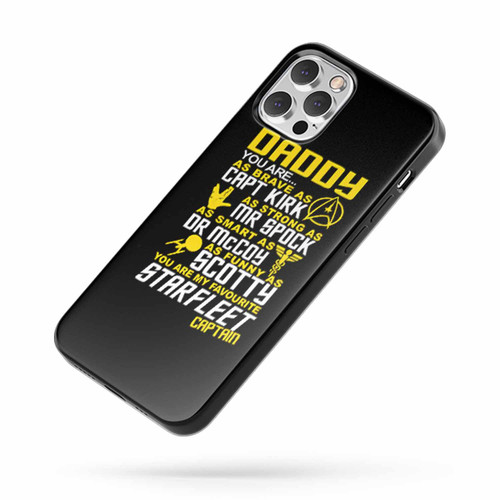Daddy You Are As Brave Quotes iPhone Case Cover