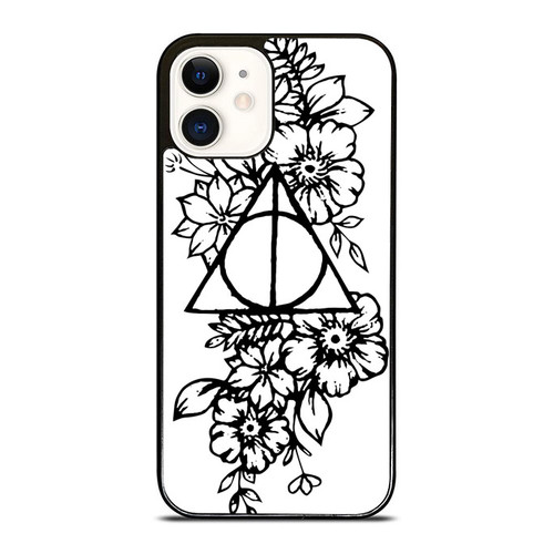 Harry Potter Deathly Hallows Tattoos iPhone 12 Mini / 12 / 12 Pro / 12 Pro Max Case Cover