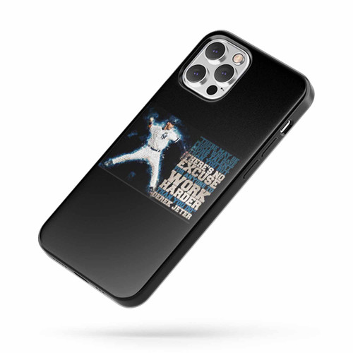 Derek Jeter Illustration Derek Jeter Poster Derek Jeter Yankees iPhone Case Cover