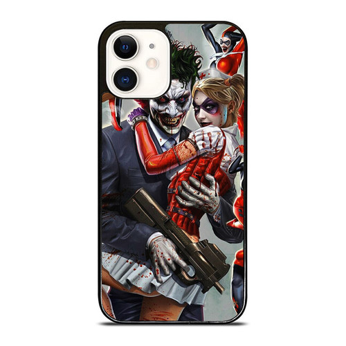 Harley Quinn And Joker Famous Couple iPhone 12 Mini / 12 / 12 Pro / 12 Pro Max Case Cover