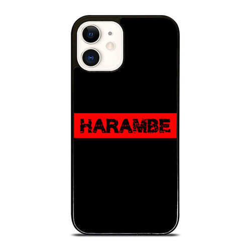 Harambe Red Line iPhone 12 Mini / 12 / 12 Pro / 12 Pro Max Case Cover