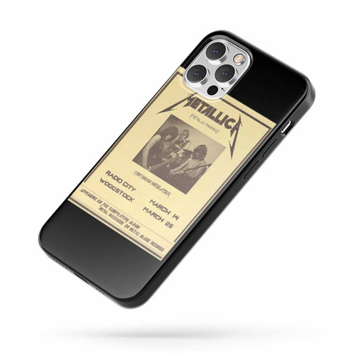 First Metallica Show iPhone Case Cover