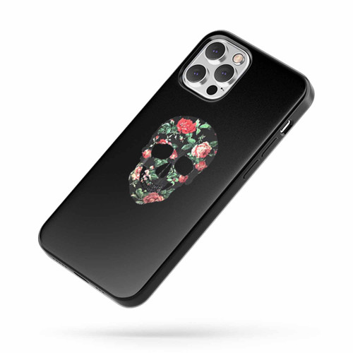 Floral Rose Skull Hipster Tumblr Dope iPhone Case Cover