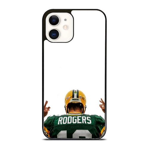 Green Bay Packers Aaron Rodgers iPhone 12 Mini / 12 / 12 Pro / 12 Pro Max Case Cover