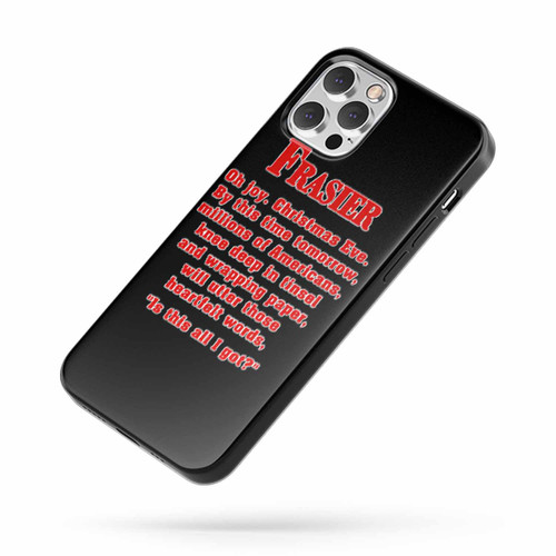 Frasier Christmas Funny Quotes iPhone Case Cover