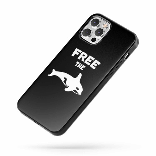 Free The Orcas Whales Vegan iPhone Case Cover