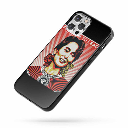 Freedom To Lead Daw Aung San Suu Kyi iPhone Case Cover